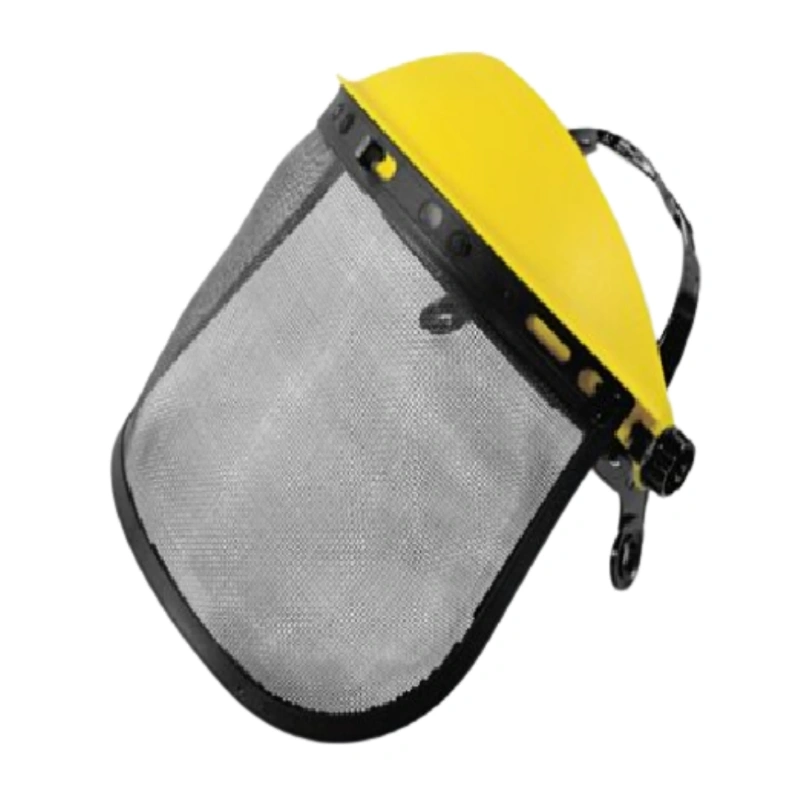 Careta de protección facial con visor malla